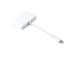 Adaptador De Lector De Tarjetas (admite La Conexión De Ipad/iphone Para Leer Tarjeta Sd/tarjeta Tf)