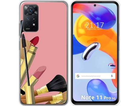 Carcasa Xiaomi Redmi Note 11 Pro TUMUNDOSMARTPHONE Dibujos Brochas Multicolor