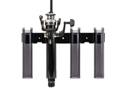 Soporte Para Cañas De Pescar De Abs Con 4 Tubos, Estante De Pared Para Garaje Y Montaje En Pared.