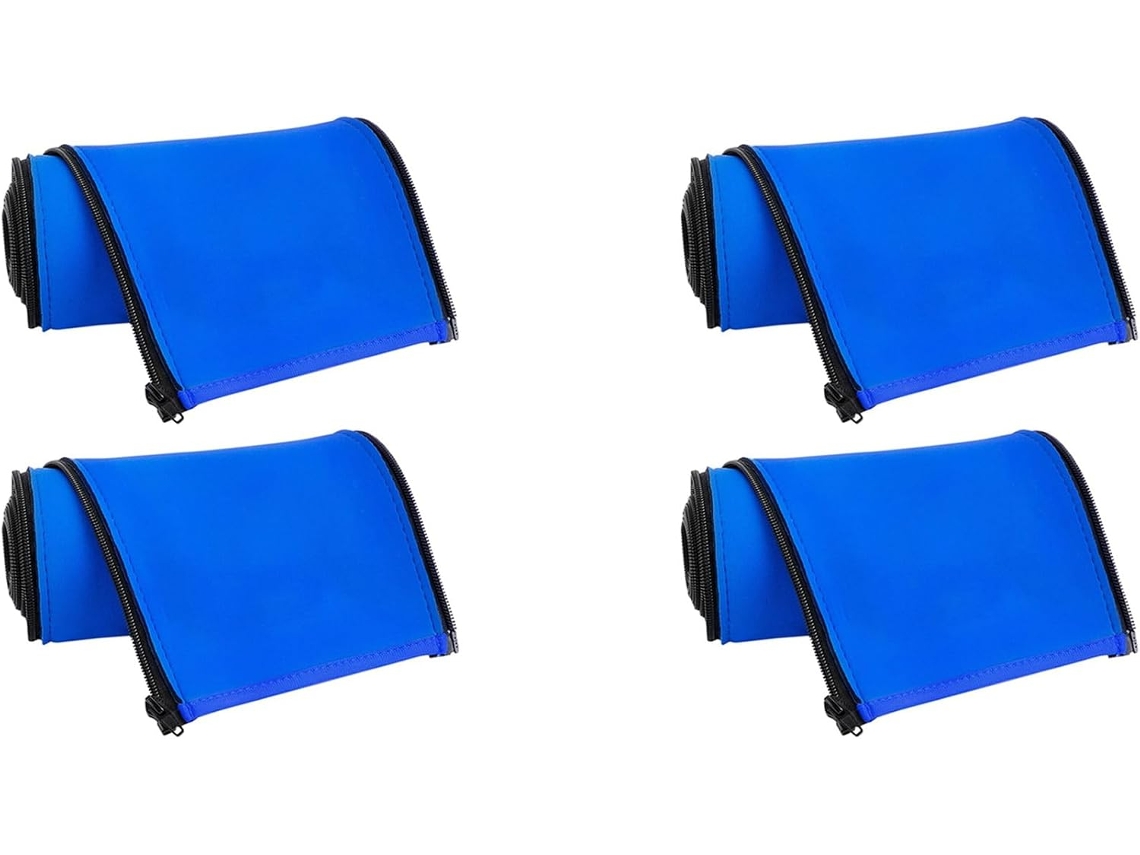 4 Fundas Para Barandillas De Piscina - Funda Para Barandilla Con Cremallera De 1,2 Metros