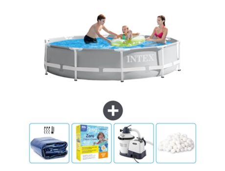 Piscina Tubular INTEX 26700NP-CB70 (4485 L - 305x76cm)
