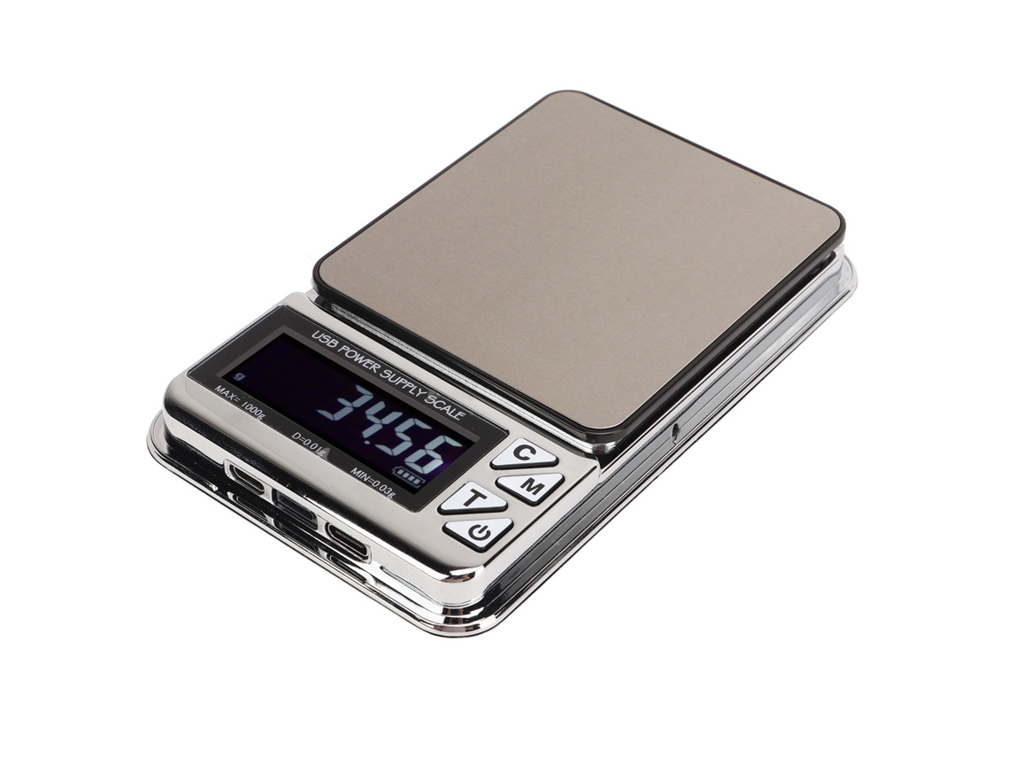 Báscula electrónica para joyería, cocina, alimentos y café USB con 200 mAh Otros
