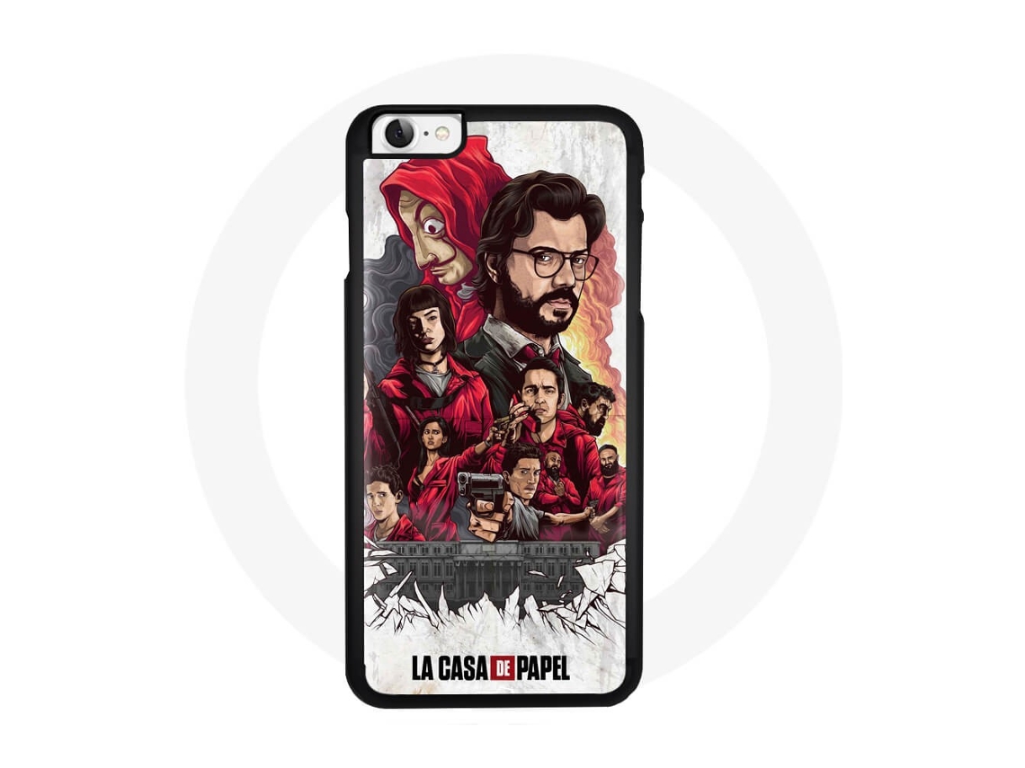 Funda para Iphone 4 La Casa de Papel