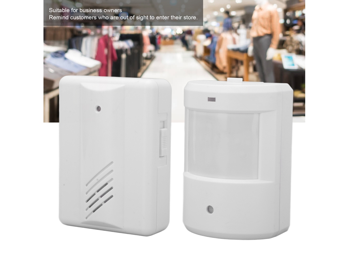 Alarma Inalámbrica Para Entrada, Detector De Movimiento, Timbre Inalámbrico, Sistema De Seguridad Hogar Impermeable