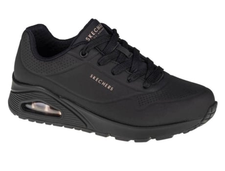 Botas SKECHERS Cuero Sintético Mujer (41 - Negro)