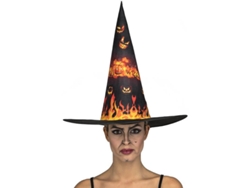 Sombrero DISFRAZZES De Bruja Con Fuego (Talla: Talla Universal)