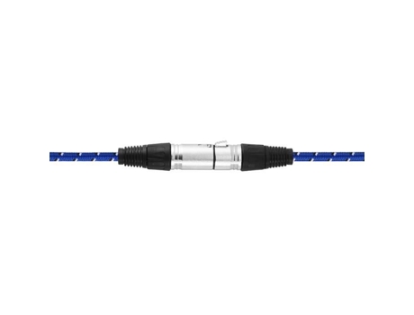 HURRISE Xlr Cable de extensión de micrófono Cable macho a hembra Cable de computadora de alambre trenzado de 3 pines
