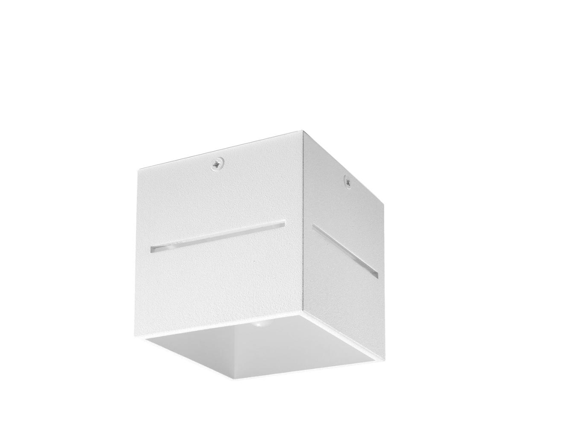 Sollux Sl.0209 Lámpara De Techo Lobo Blanco