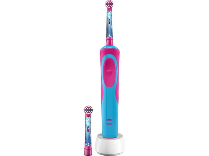 Oralb Stages Power kids frozen cepillo para niños de dientes 1 mango disney recargable con tecnología braun 2 cabezales recambio apto mayores 3