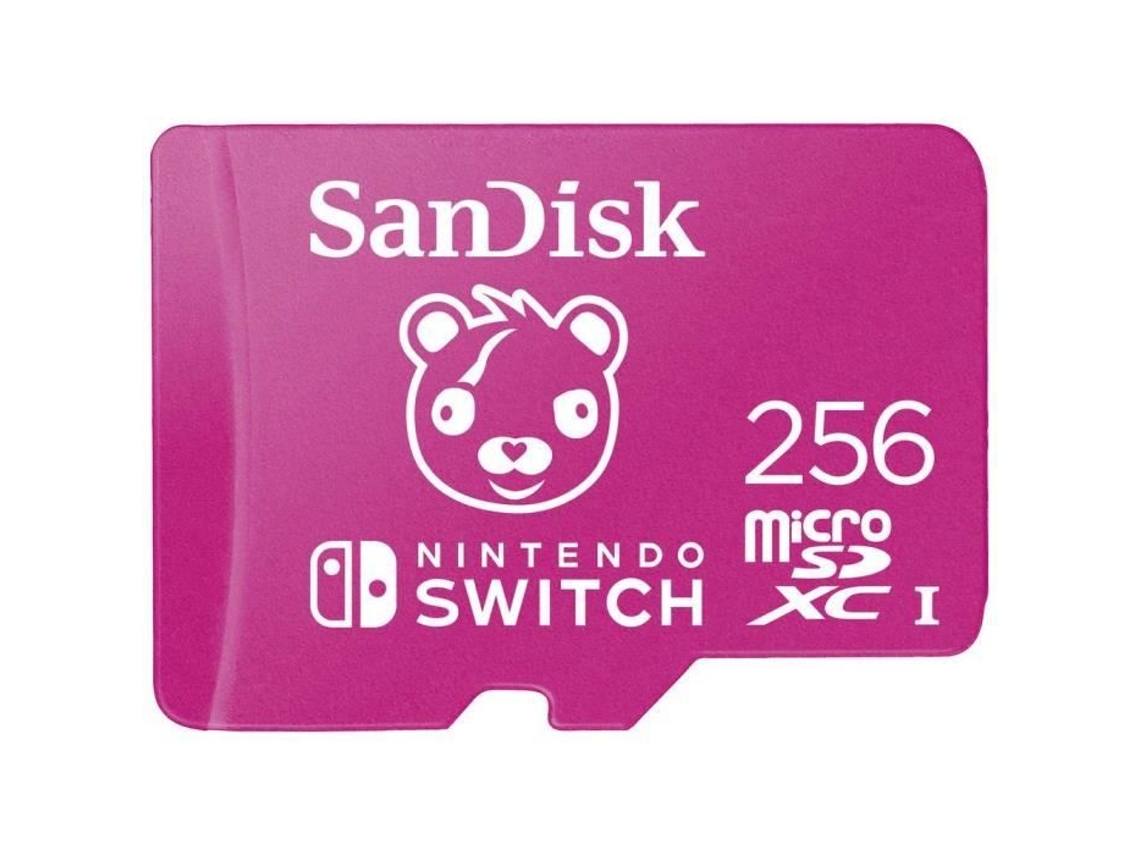 Tarjeta Microsdxc Microsdxc Extr 256 Gb A1/V30/U3/C10/R100/W90 Fortnite Cuddle Team Leader 256 Gb A1 Aplicación SANDISK