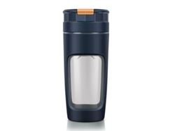 Licuadora portátil Digitallab, ligera y fácil de limpiar, 600 ml, fabricada con materiales saludables (azul)