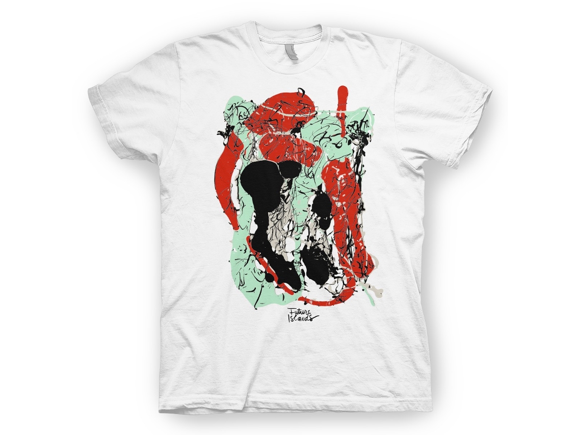 Future Islands Abstract Painting T-shirt Rockinstone Unisex Adults Best Sellers Size:xxxl