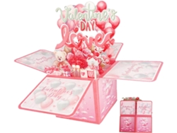 Tarjetas de San Valentín, Tarjeta desplegable de San Valentín | Tarjetas creativas para Vayotoy Connection