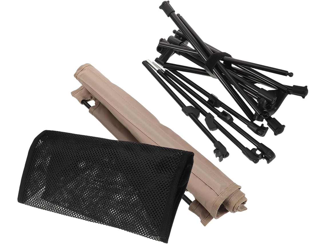 Mesa de camping plegable ligera con hamaca y SFUSHOS