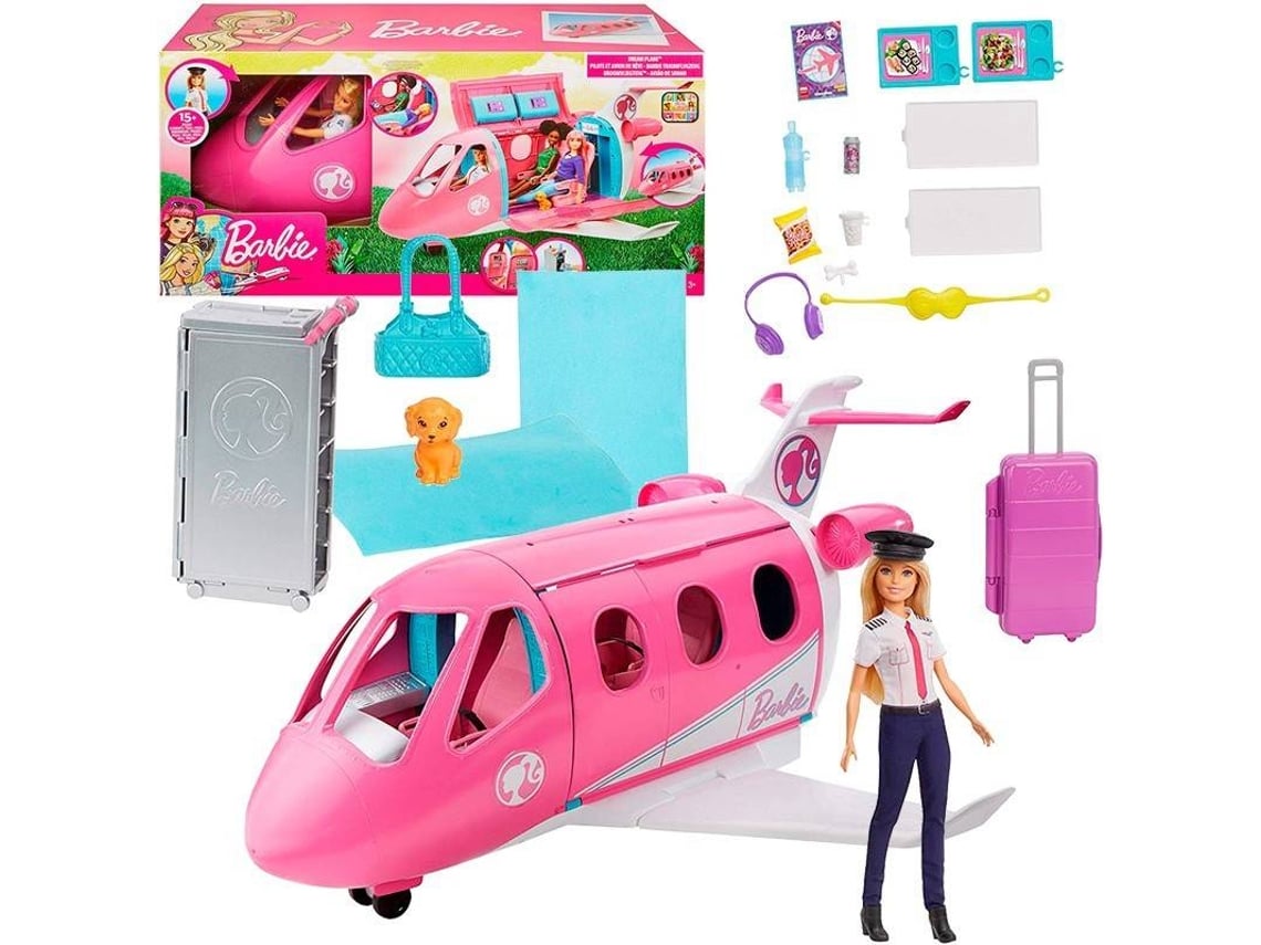 Barbie Avión Avión De Juguete Accesorios con Ofertas en Carrefour