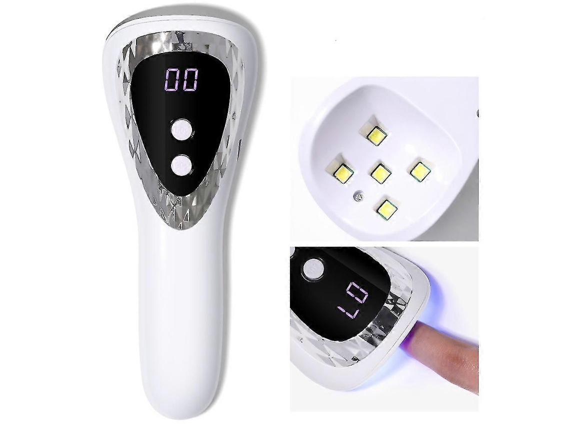 Lámpara de uñas LED recargable portátil, máquina de fototerapia GOKOCO