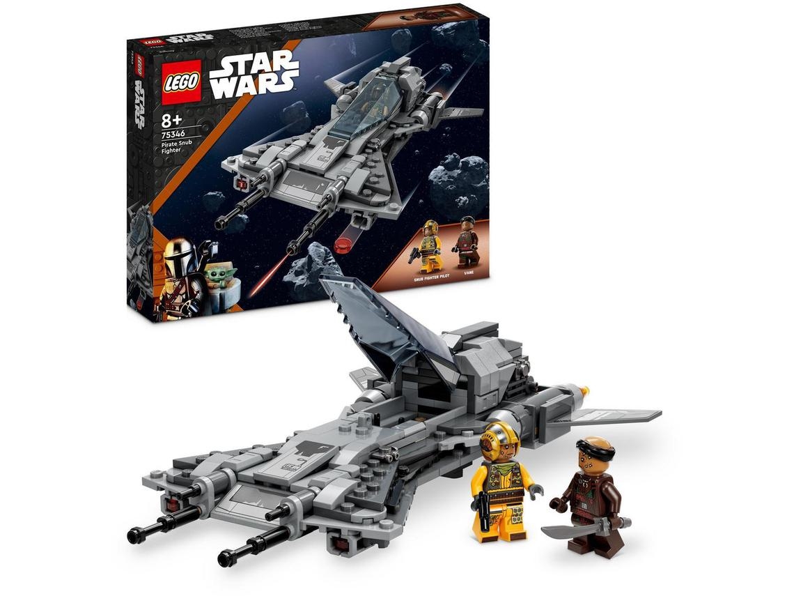 LEGO Star Wars: Caça de Piratas Espaciais – Set de brinquedo de construção de caça estelar (285 peças)