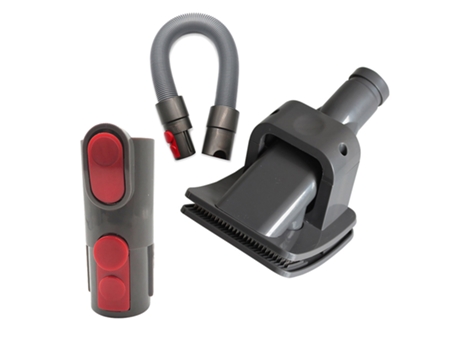 Adaptador de conector de herramienta de cepillo para perros y mascotas para Dyson V6 V7 V8 V10, piezas de limpiador al vacío, accesorios de limpiez...