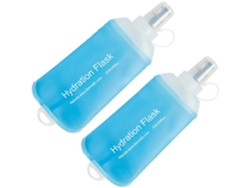 (paquete De 2, Azul, 250 Ml) Botella De Agua Blanda, Botella De Agua Plegable De Tpu Para Correr