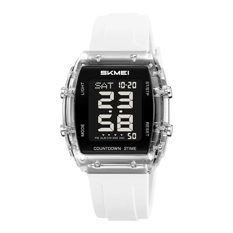Reloj Con Temporizador De Cuenta Regresiva, Reloj De Pulsera Digital, Calendario, Luz Led, Reloj Electrónico Resistente Al Agua