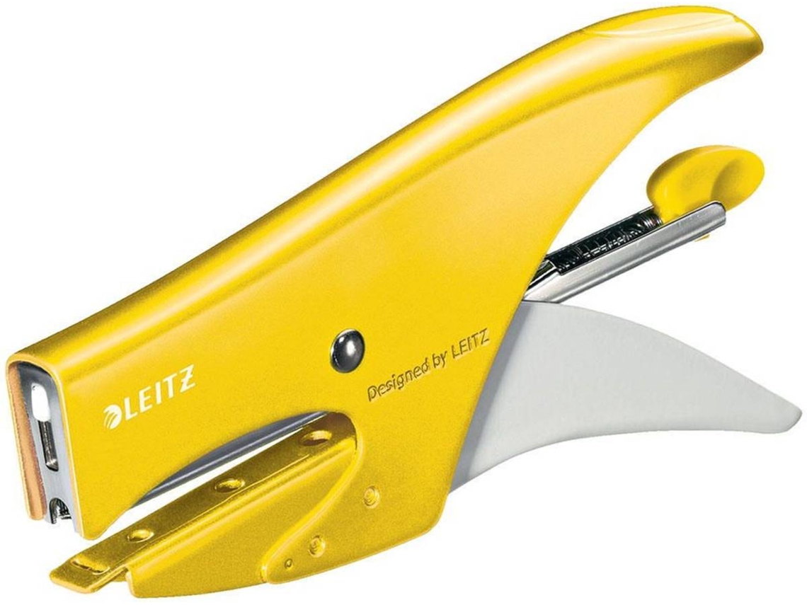 Grapadora Alicate LEITZ Grapas WOW nº 10 (15 Hojas - Amarillo)