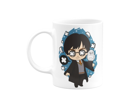 Taza 325ml - Harry Potter com Hedwig