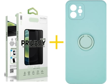 Carcasa + Protector de Pantalla para iPhone 11 Pro Max SKYHE Verde Agua