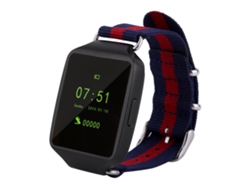 Reloj Deportivo Inteligente Con Bluetooth, Pulsera De Fitness Con Podómetro, Color Negro