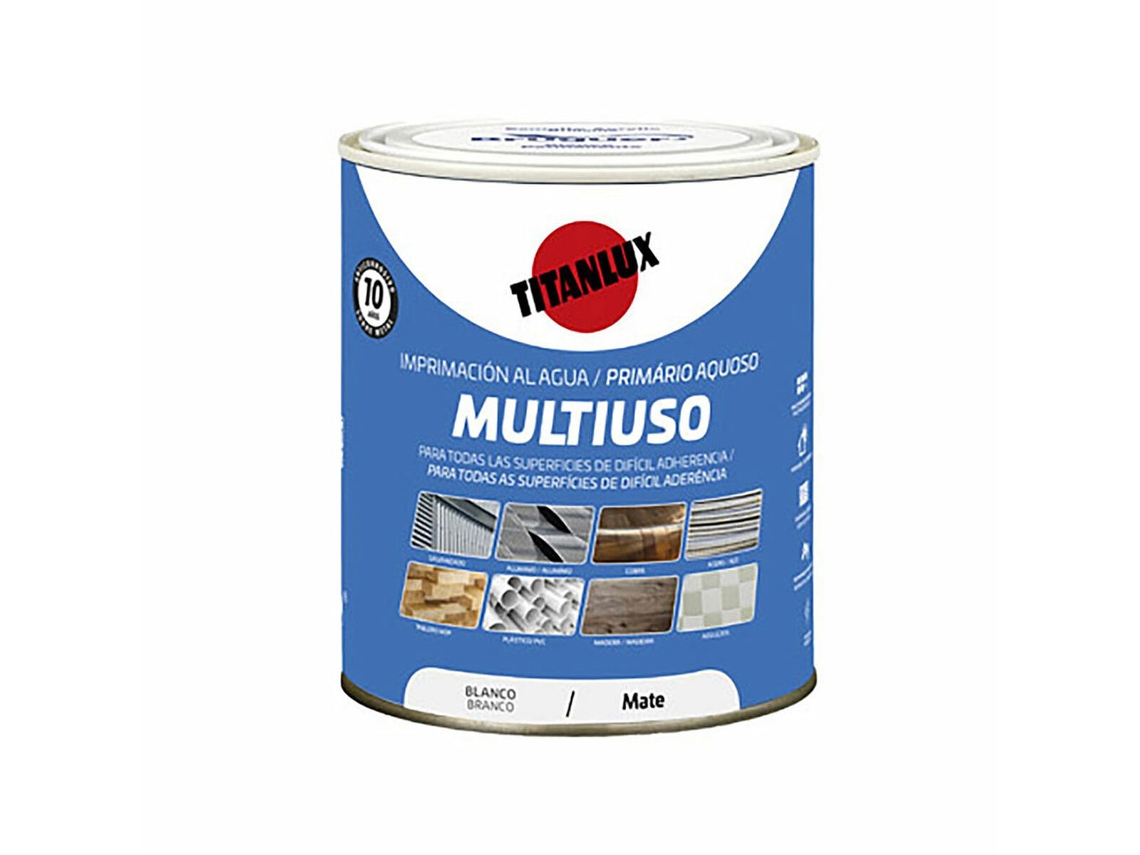 Pintura De Imprimación Titanlux Blanco Mate 750 Ml