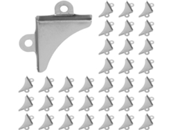 303x55mm Escuadras Metálicas Triangulares Hierro Protección
