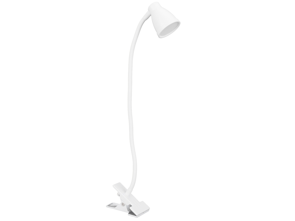 2026-luz De Lectura Con Clip Regulable Cuello De Cisne Usb Moda Sencilla Suministro De Iluminación Interior Blanca