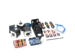 Kit de impresora 3D CNC, motor paso a paso Nema 17, 3 interruptores mecánicos, placa de expansión CNC Grbl OEM