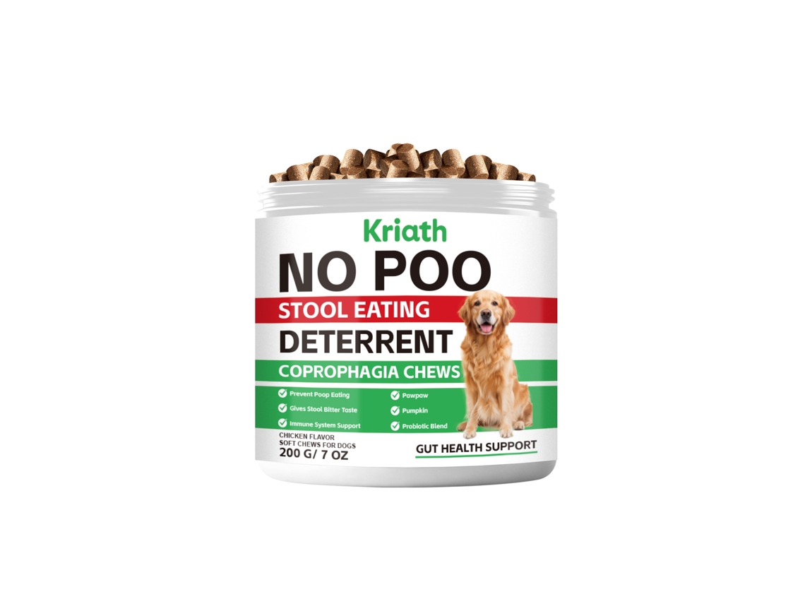Comprimidos masticables anticoprofagia para perros