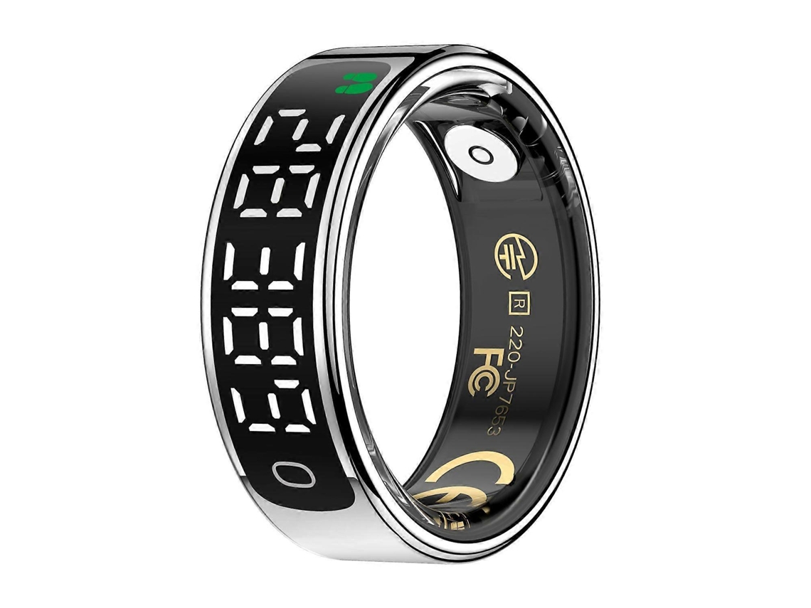 Anillo inteligente tamaño 8 R13, compatible con monitorización de frecuencia cardíaca, oxígeno en sangre, sueño y detección de movimiento Hengrongshen