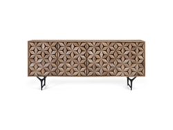 Aparador Artesanal con 4 Puertas en Madera de Manglar 177 cm 74X177X40 GINER Y COLOMER
