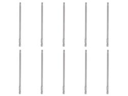 10 Puntas Hexagonales Magnéticas De 4 Mm Para Destornillador Eléctrico, Acero S2, Herramienta Manual De 150 Mm