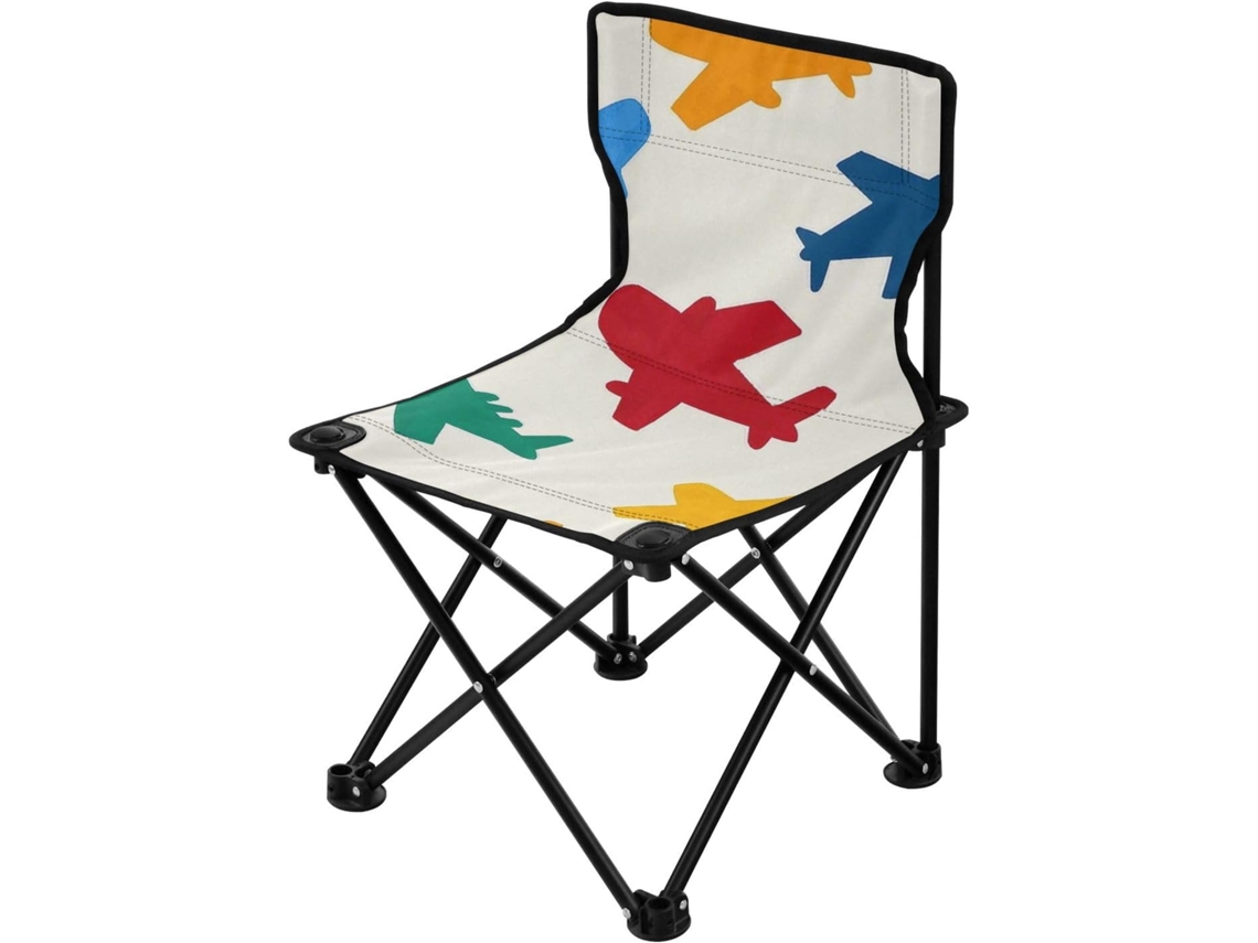 Silla De Camping Plegable Ultraligera Nailon Transpirable Resistente Duradera