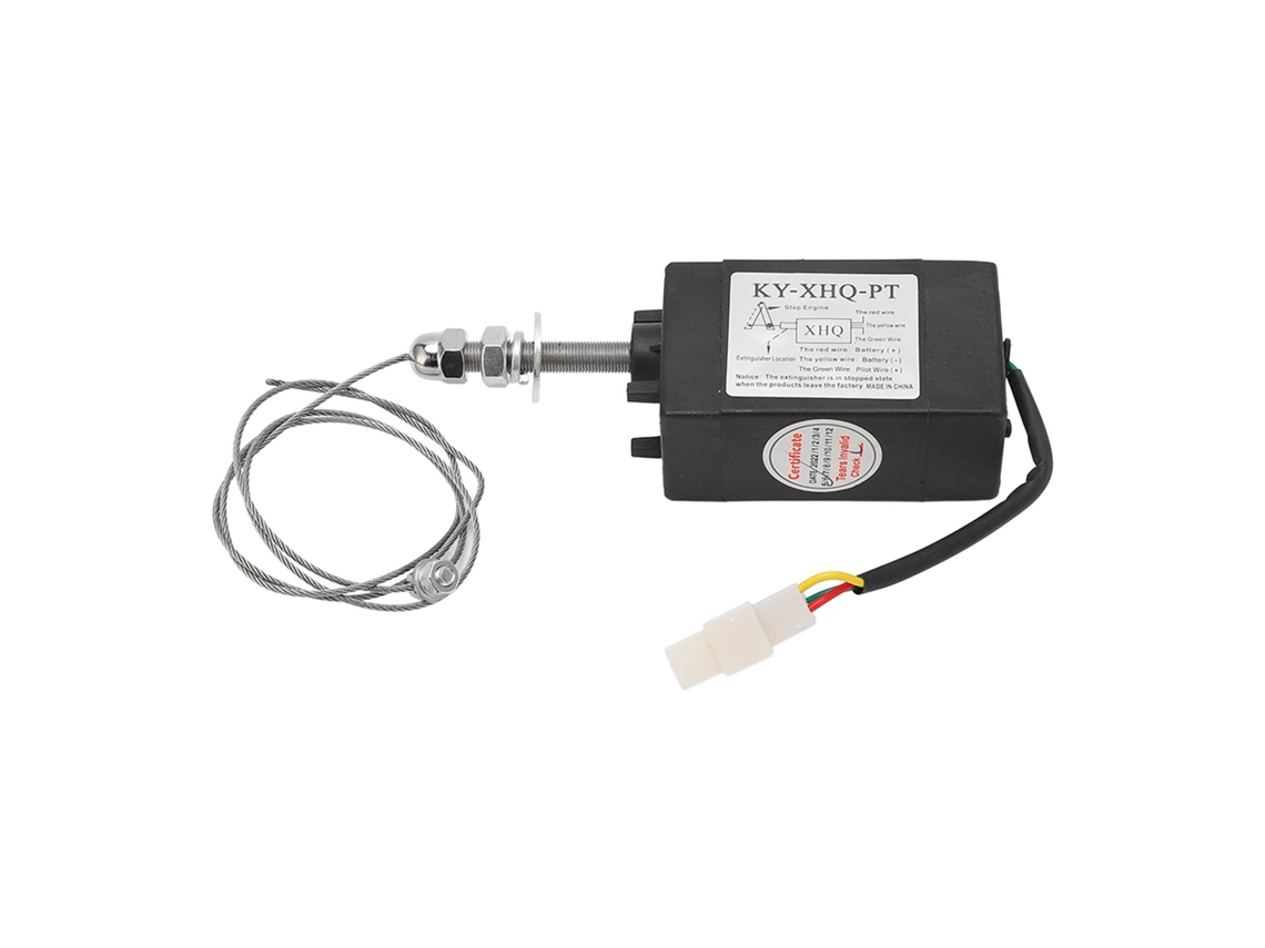 2026velora-válvula Solenoide De Parada Para Motor Diesel Servomotor Control Generador Apagado Solenoide Encendido No 12v