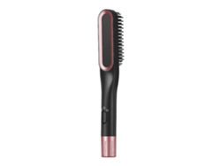 Alisador de Barba y Barba para Hombres Cepillo Eléctrico para Barba Antiescaldado Temperatura rápidamente ajustable hasta 220 C Plancha de pelo de YEMAESRE