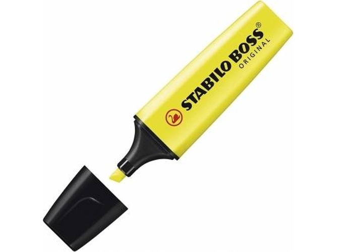 Marcador Fluorescente STABILO Boss Original (Amarillo)