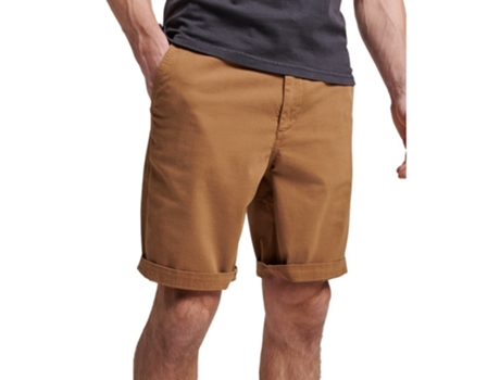 Pantalones Cortos de Hombre SUPERDRY Corto Officer (34)