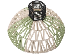 Lámpara colgante bohemia tejida a mano en material natural, estilo rústico para iluminación de techo y decoración de interiores. SFUSHOS