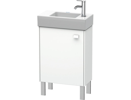 Mueble bajo lavabo DURAVIT Brioso de pie 48,4 x 23,9 cm 1 puerta con bisagra a la izquierda 1 balda de cristal para lavabo Vero Air 072450