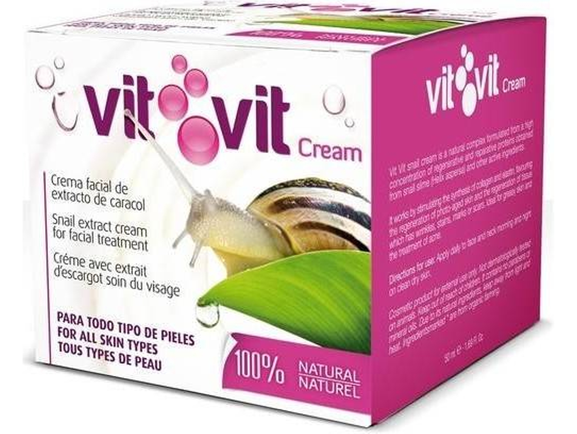 Crema Facial DIET ESTHETIC Vit Vit Crema de Caracol (50 ml)