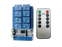 Veloriskku-módulo De Relé De Controle Remoto Infravermelho Multifuncional Com 8 Canais Ir23f08