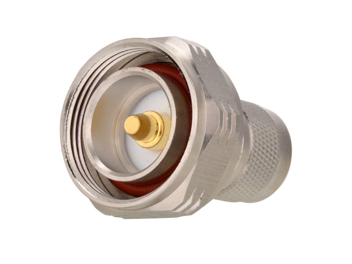 Conector Adaptador De Alta Calidad De 50 Ω Rf Din Hembra A N Macho