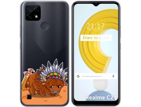 Carcasa Realme C21 TUMUNDOSMARTPHONE Bufalo Multicolor