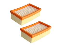 RNEMITERY Filtros planos para Kärcher WD4/WD5 (2 ud)