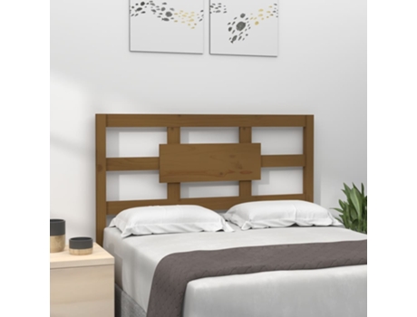 Cabecero de cama VIDAXL Marrón Madera (105.5x4x100 cm)