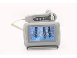 Analizador de piel y vello, mini cámara portátil para monitoreo de rostro y piel, pantalla LCD de 60 Hz, 5 colores blancos Chennnls